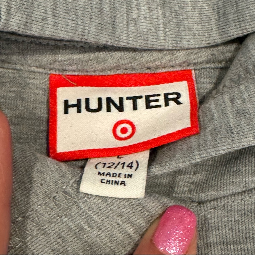 NWOT Hunter for Target black chain sweatshirt hoodie - Picture 2 of 4